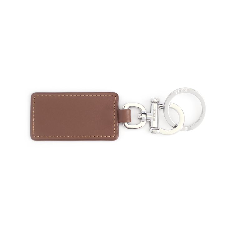 LUXE KEY CHAIN, tan