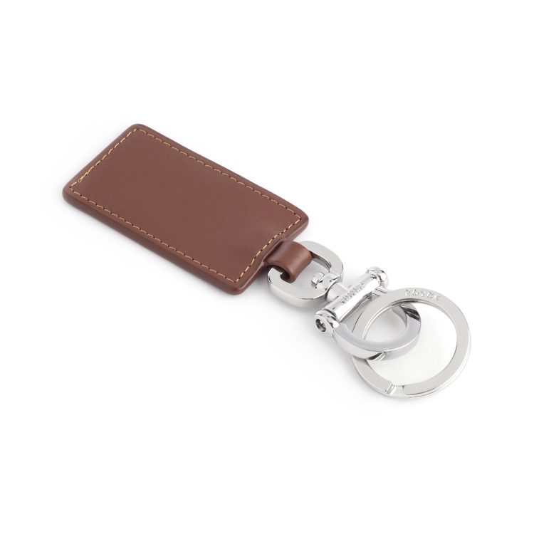 LUXE KEY CHAIN, tan