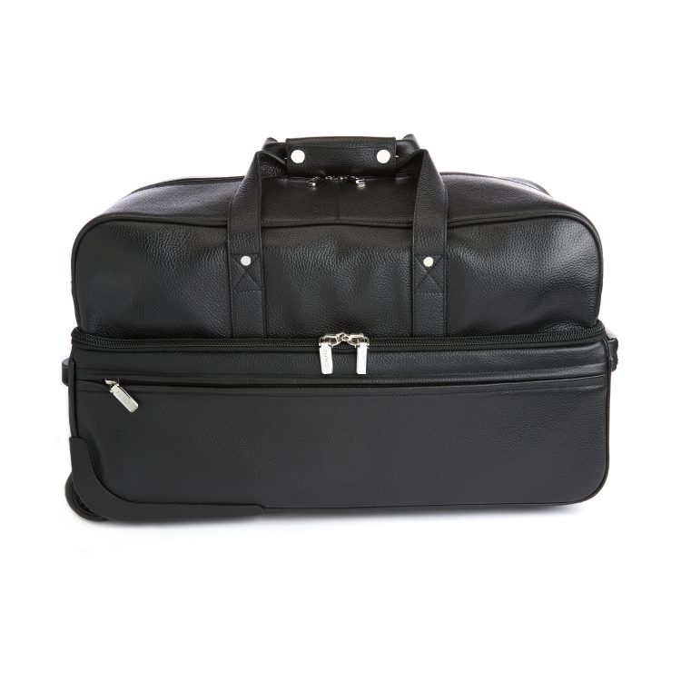 Executive Rolling Duffel Bag, black