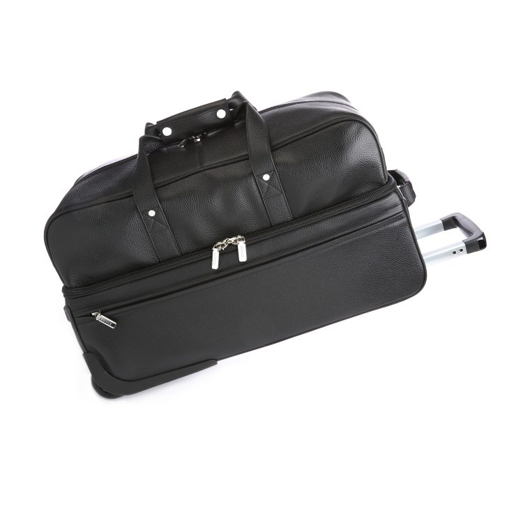 Executive Rolling Duffel Bag, black