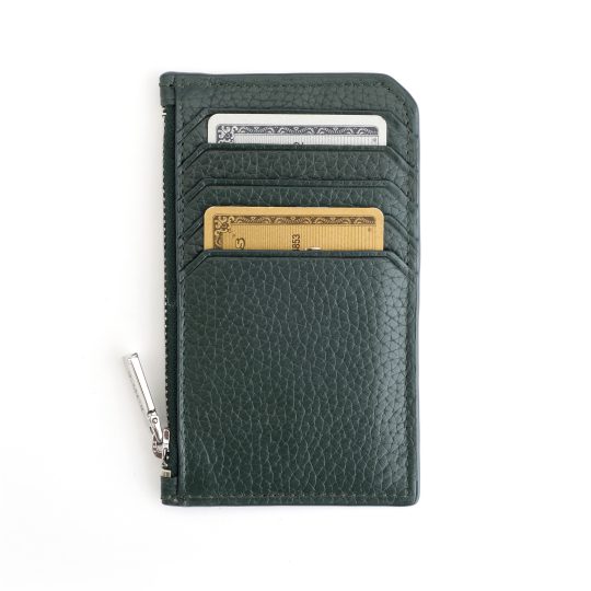 Zippered Credit Card Wallet