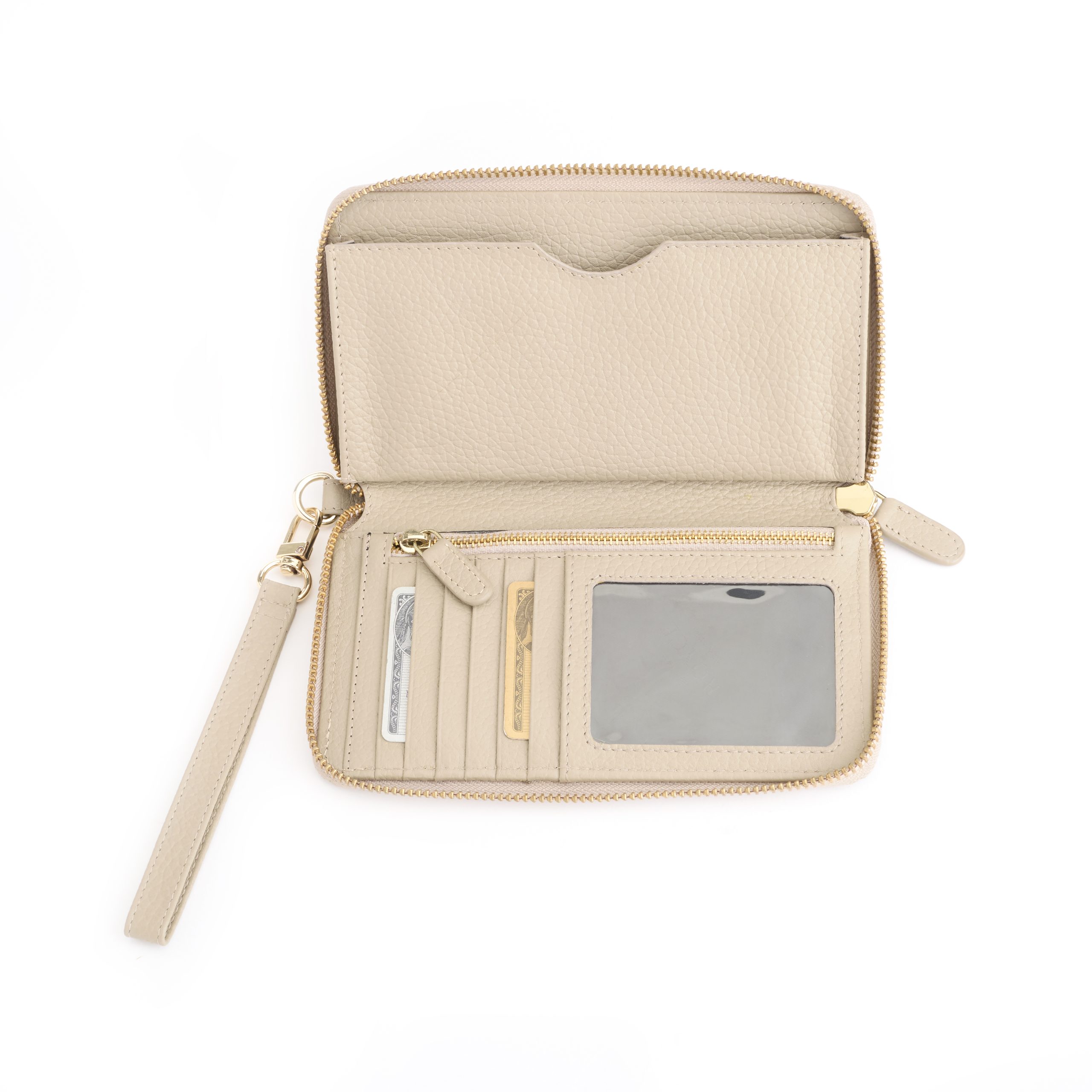 RFID Blocking Zip Around Wristlet Wallet | ROYCE New York
