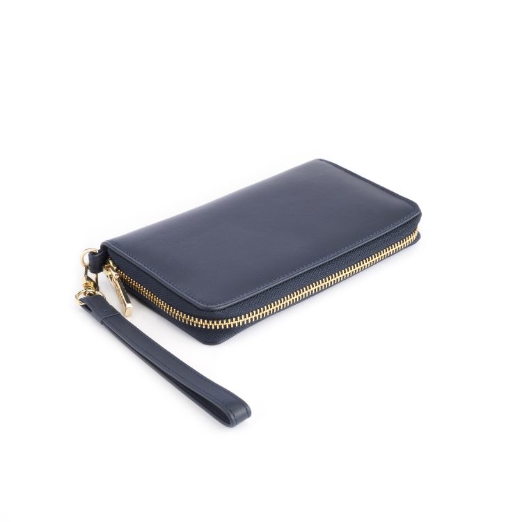 Zippered Wristlet Wallet RFID Blocking | ROYCE New York