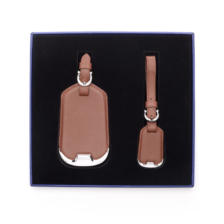 Luggage Tag & Bag Tag Gift Set, tan