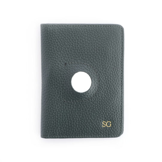 AirTag Trackable Passport Wallet RFID Blocking