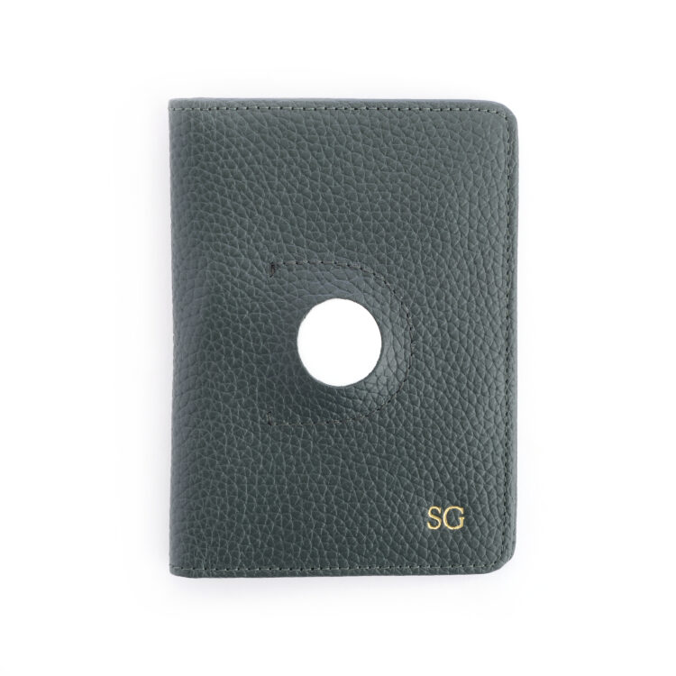 AirTag Trackable Passport Wallet RFID Blocking