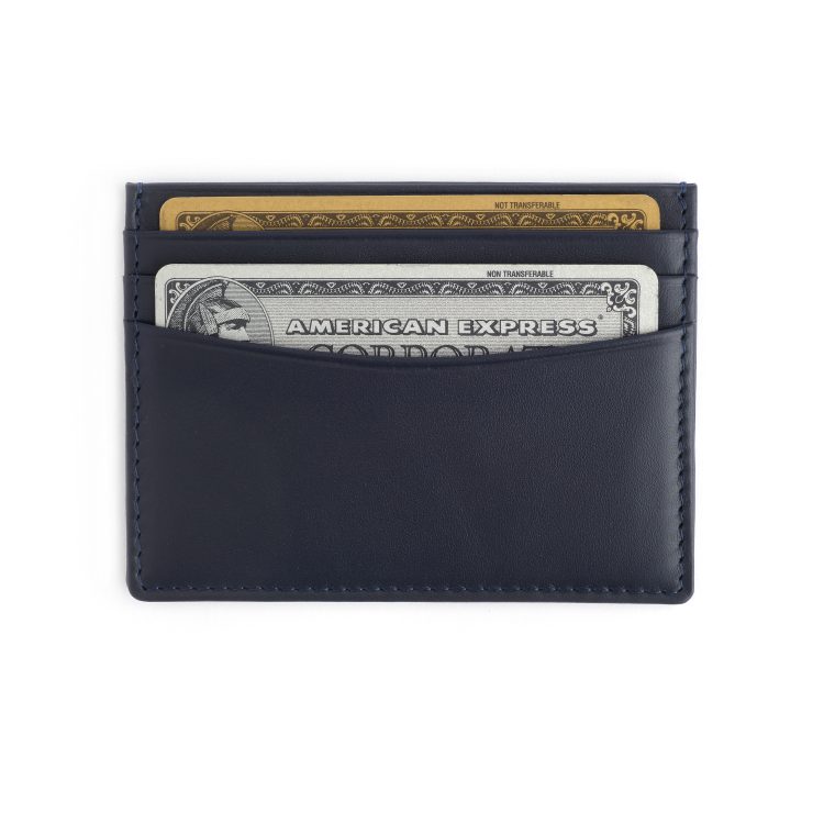 RFID Blocking Credit Card Case, blue