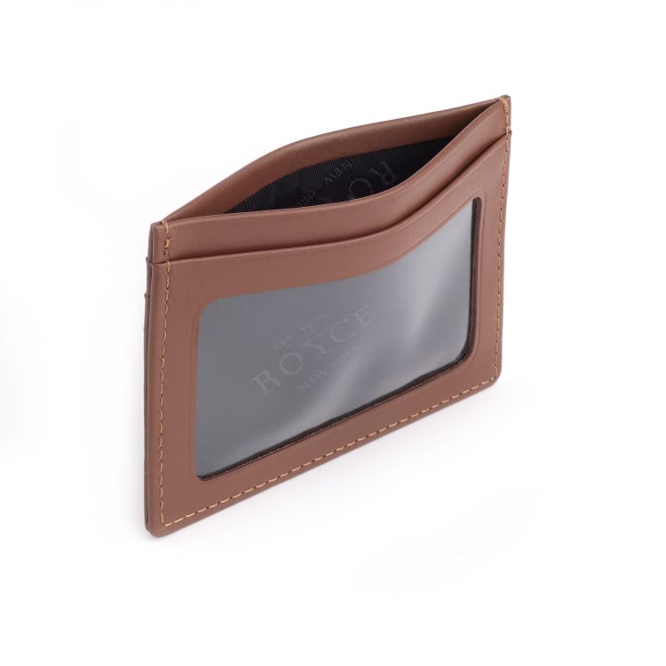 RFID Blocking Credit Card Case, tan