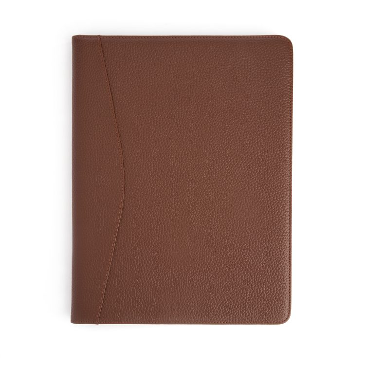 Pebble Grain Executive Writing Portfolio, tan