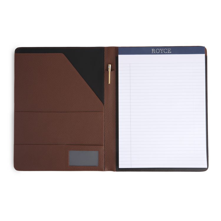 Pebble Grain Executive Writing Portfolio, tan