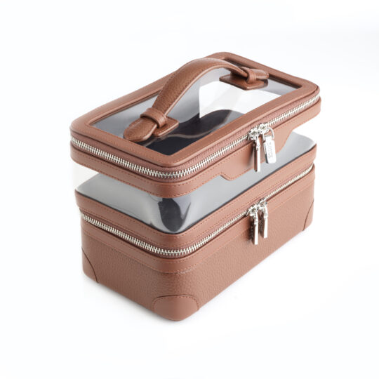 Double Decker Cosmetic Bag