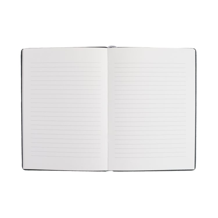 Executive Pebble Leather Journal, dark-green