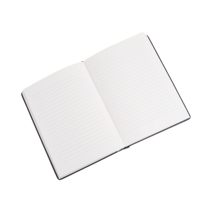 Executive Pebble Leather Journal, blue