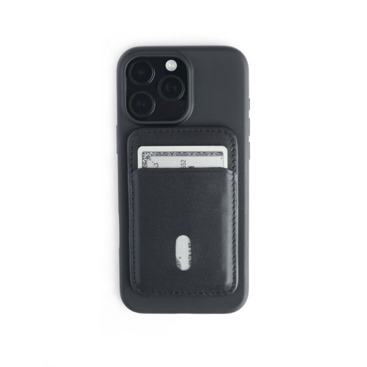 decoded magsafe card sleeve DECODED Leather MagSafe Wallet Stand | Black