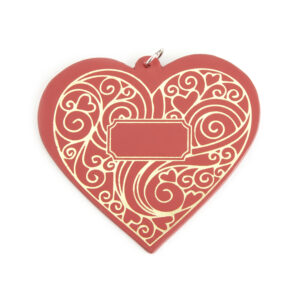 Heart Shaped Christmas Tree Ornament