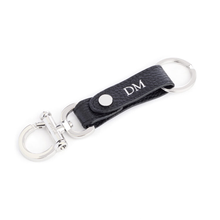 Valet Snap Leather Key Chain | ROYCE New York