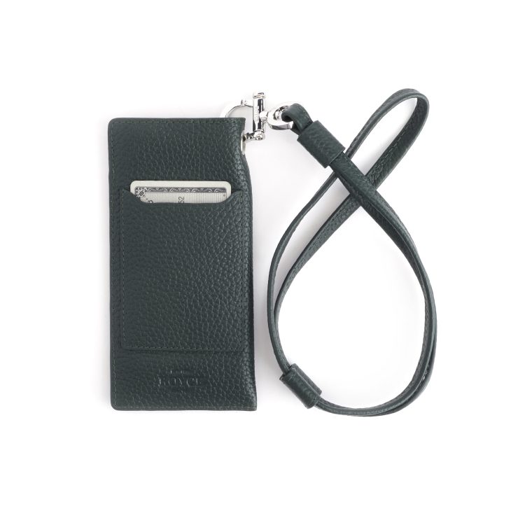 Eyeglass Sleeve with Card Holder & Removable Strap, dark-green