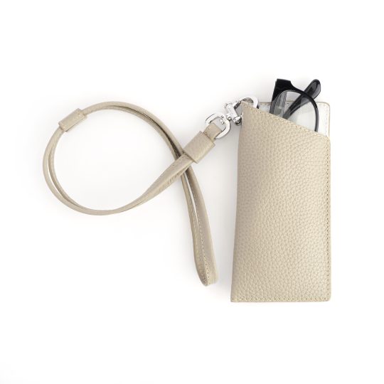 Eyeglass Sleeve with Card Holder & Removable Strap