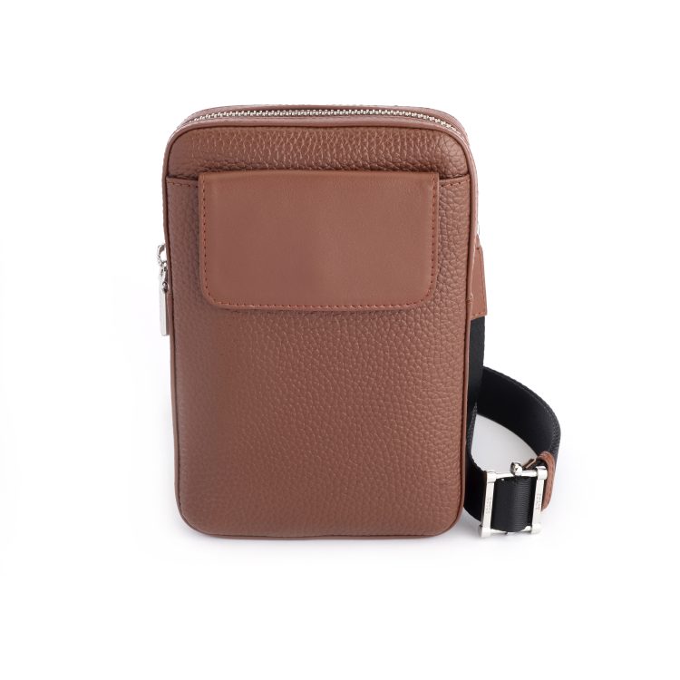 Phone Crossbody Bag, tan
