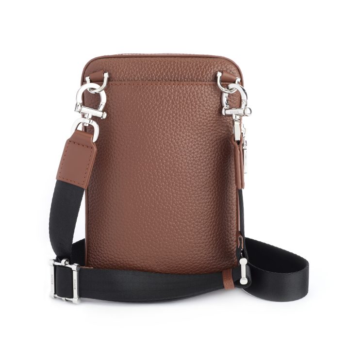 Phone Crossbody Bag, tan