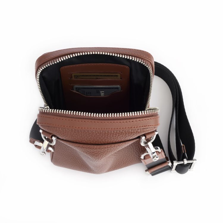 Phone Crossbody Bag, tan
