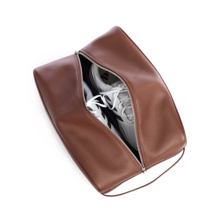 Golf Shoe Storage Bag, tan