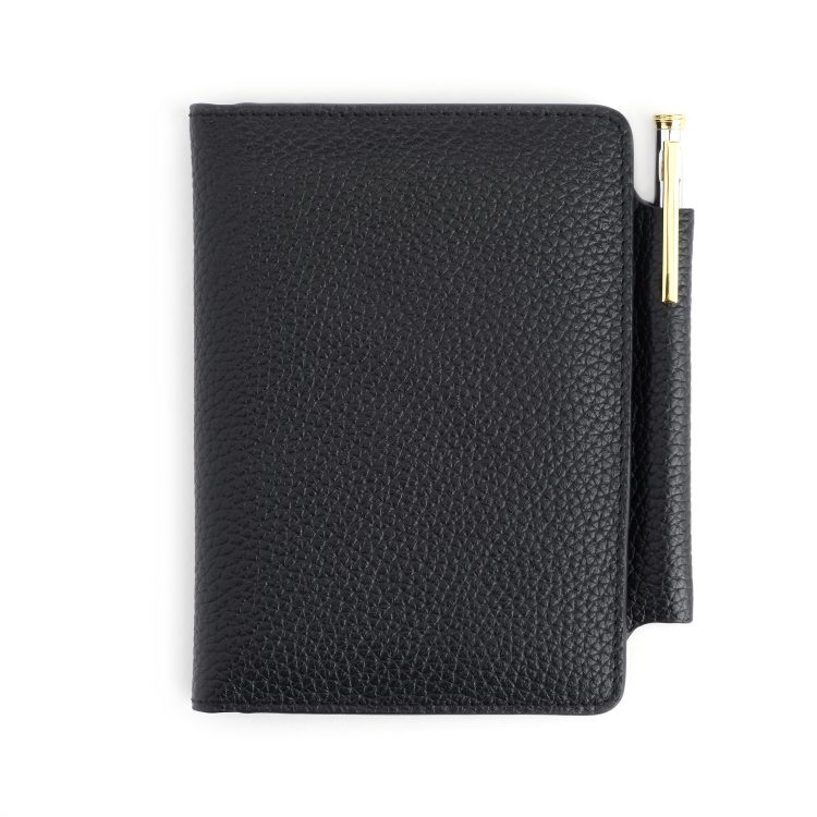 Compact Pocket Note Holder, black