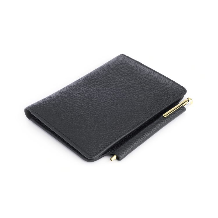 Compact Pocket Note Holder, black