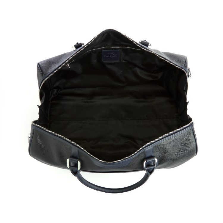 Expandable Weekender Duffel Bag with Suitcase Sleeve, black