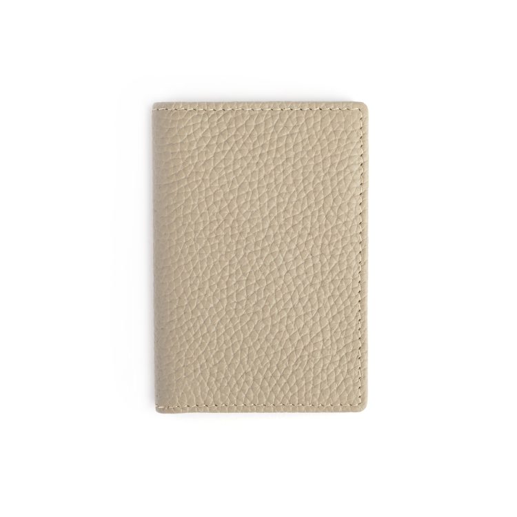 RFID Blocking Vertical Card Wallet, taupe