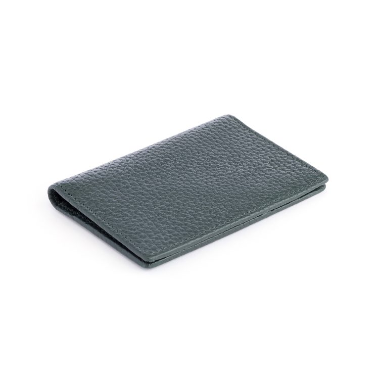 Vertical Card Wallet, dark-green