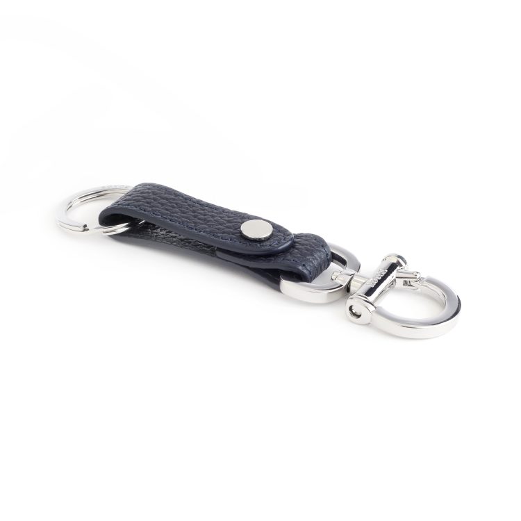 Valet Snap Key Chain, blue-pebble