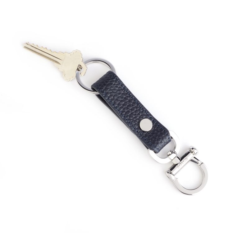Valet Snap Key Chain, blue-pebble