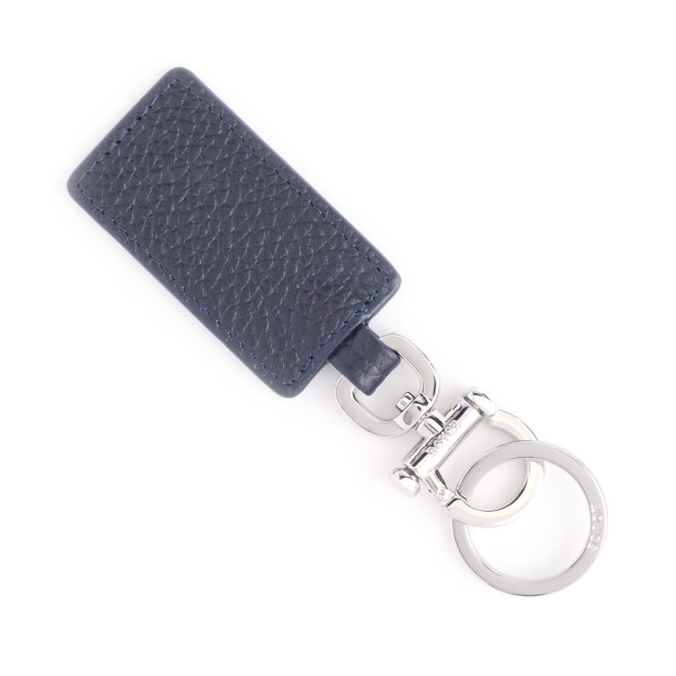 LUXE KEY CHAIN, blue-pebble