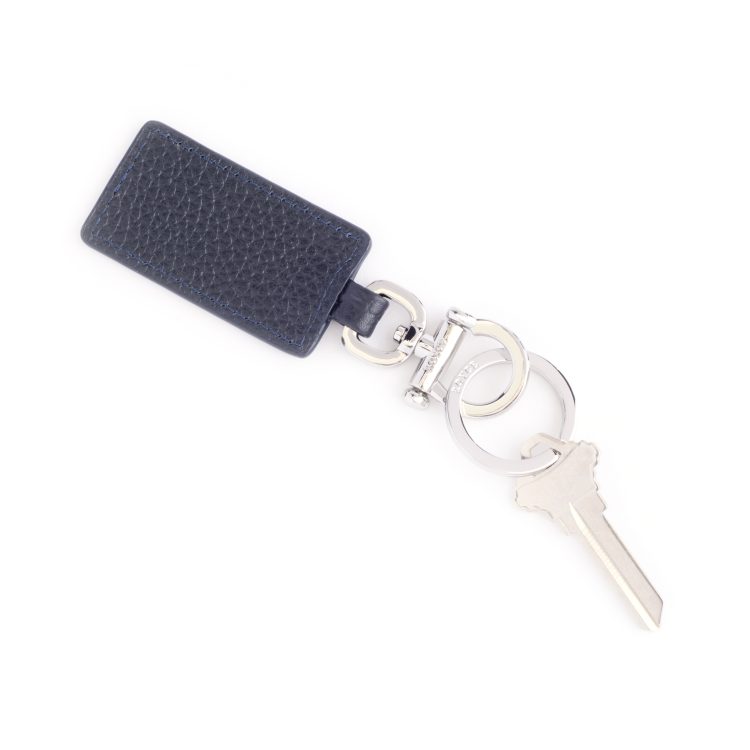 LUXE KEY CHAIN, blue-pebble