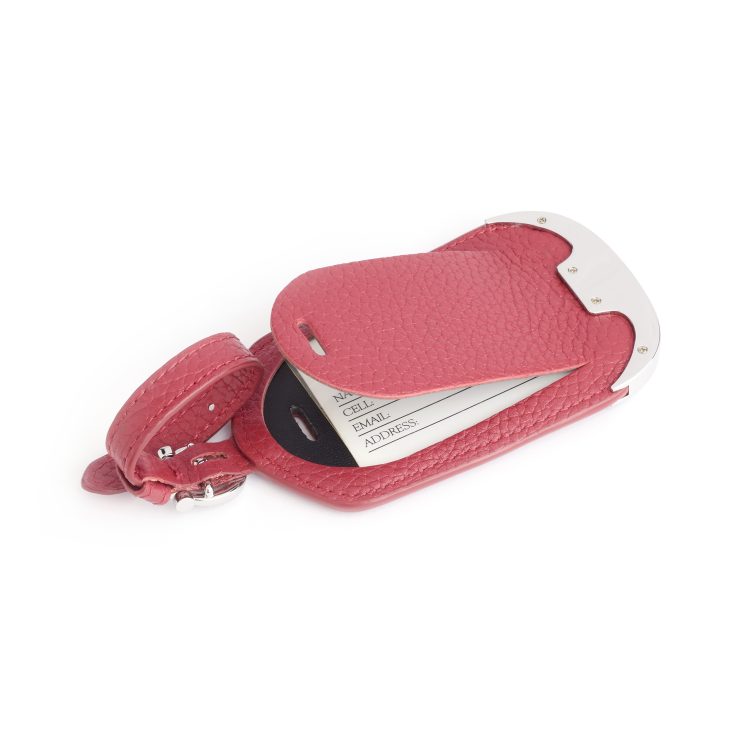 Legendary Luggage Bag Tag, red-pebble