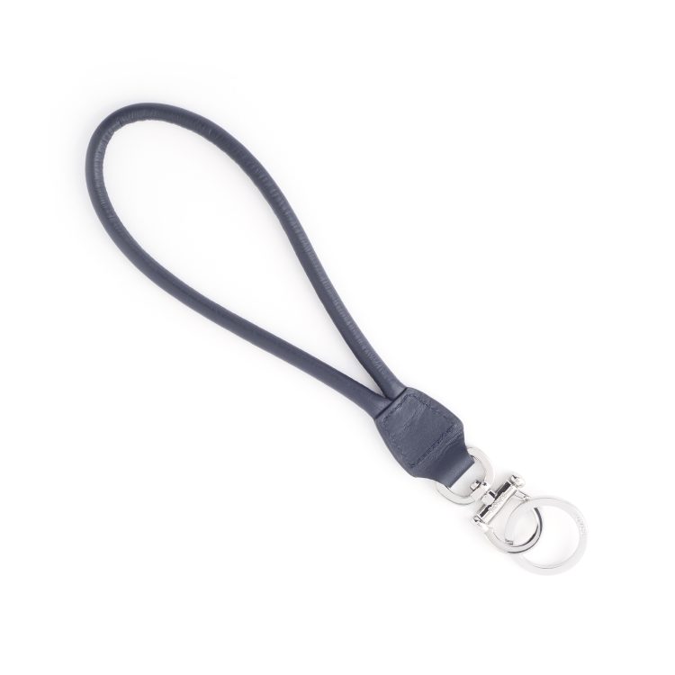 Looped Key Fob or Wristlet Attachment, blue