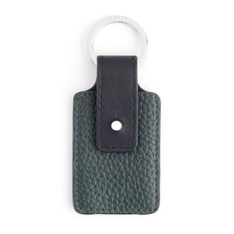 AirTag Valet Keychain, dark-green