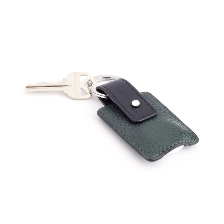 AirTag Valet Keychain, dark-green