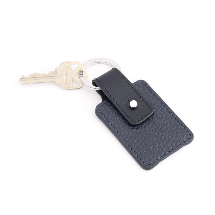 AirTag Valet Keychain, blue