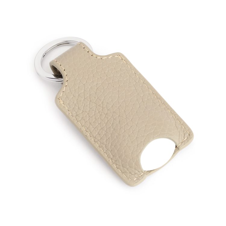 AirTag Valet Keychain, taupe
