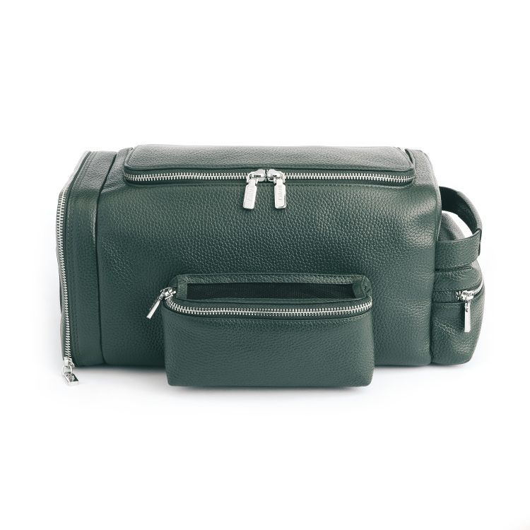 Executive Golf Shoe Travel Bag, dark-green