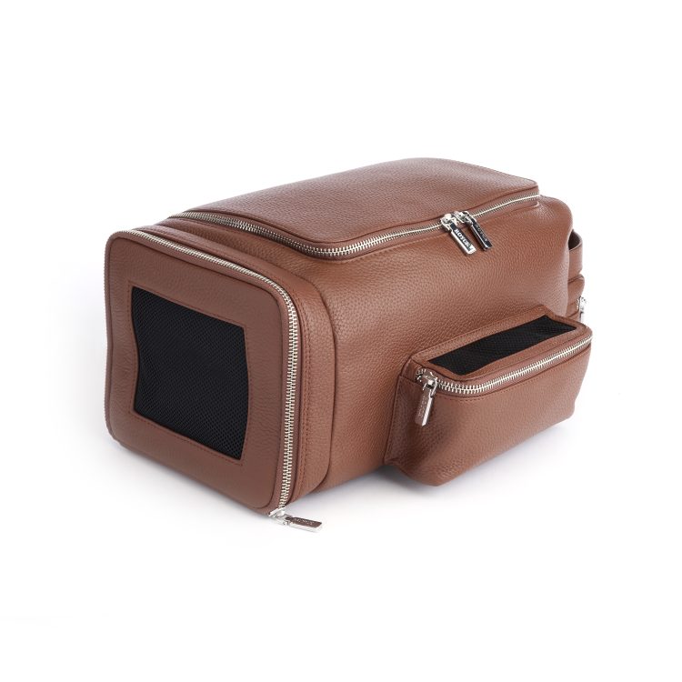 Executive Golf Shoe Travel Bag, tan