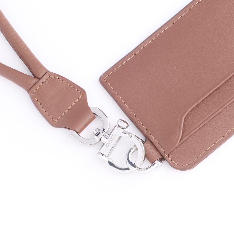 Looped Key Fob or Wristlet Attachment, tan