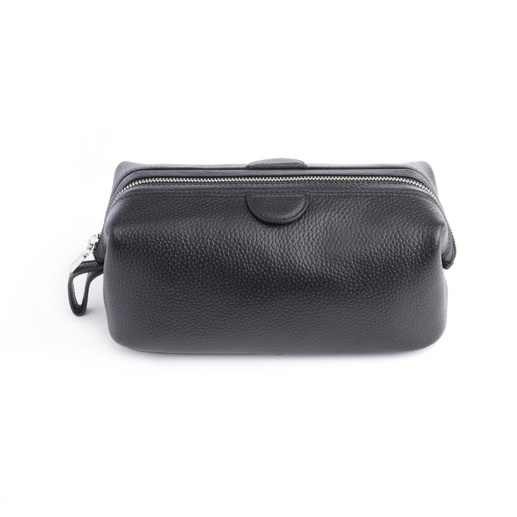 Classic Toiletry Bag Dopp Kit, black-pebble