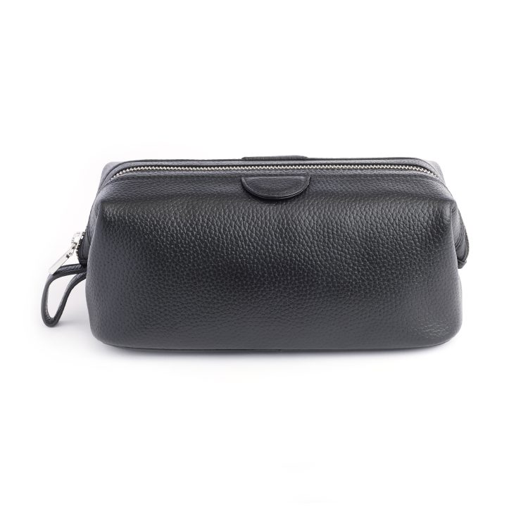 Classic Toiletry Bag Dopp Kit, black-pebble