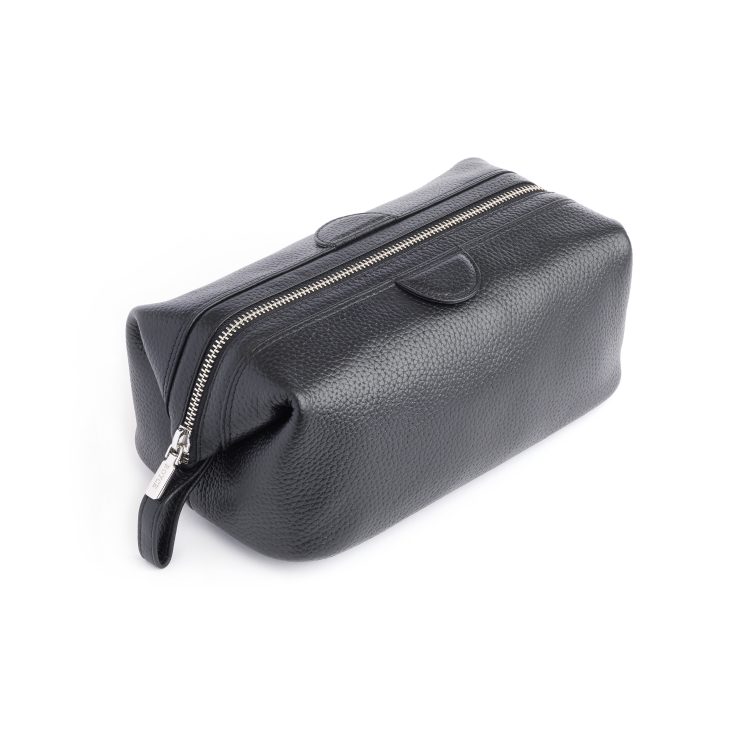 Classic Toiletry Bag Dopp Kit, black-pebble