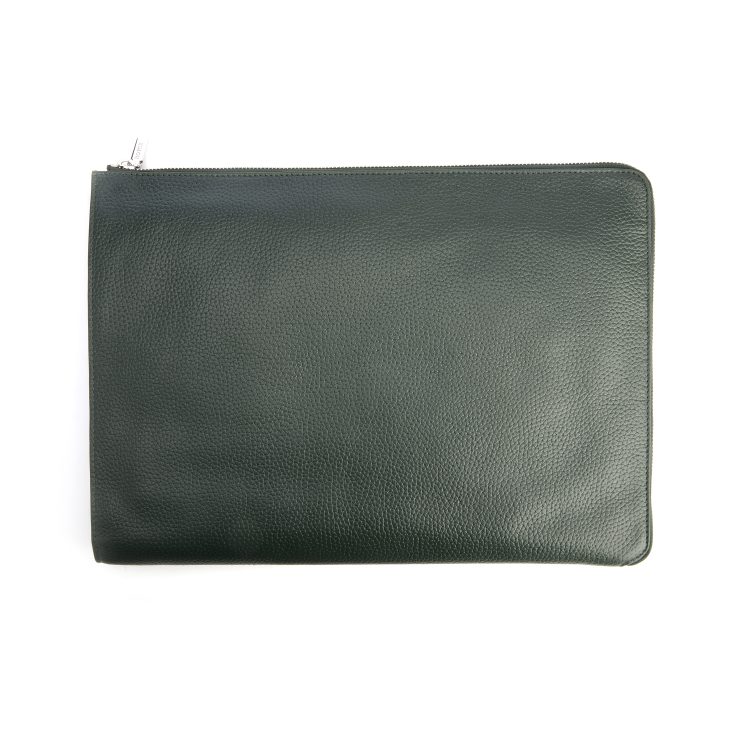 Executive Zip Tablet & Document Portfolio, dark-green