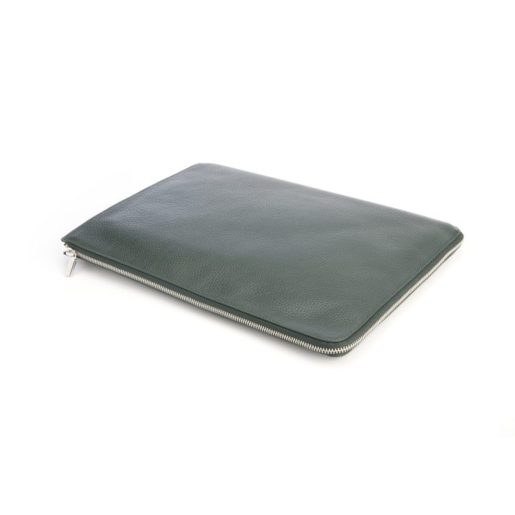 Executive Zip Tablet & Document Portfolio, dark-green