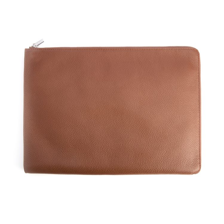 Executive Zip Tablet & Document Portfolio, tan